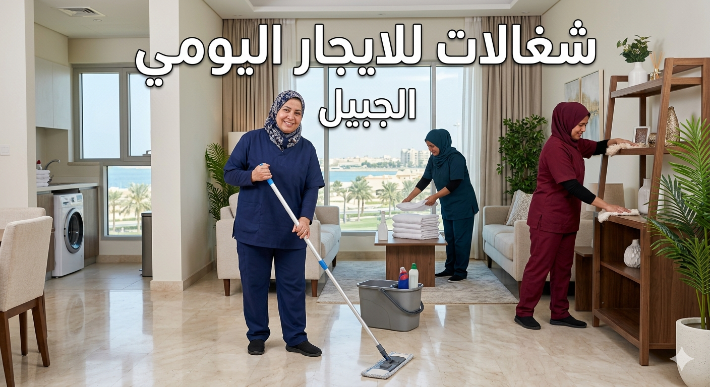 شغالات للايجار اليومي الجبيل